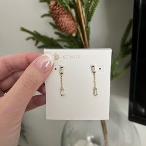 Kendra Scott gold earrings